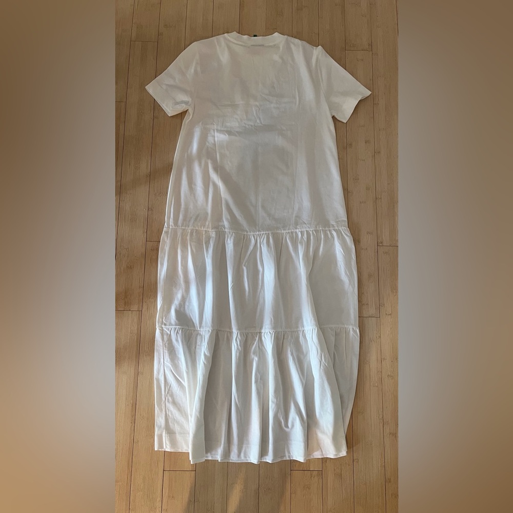 FARM Rio White Maxi Dress with Green Print - Picture 4 of 8